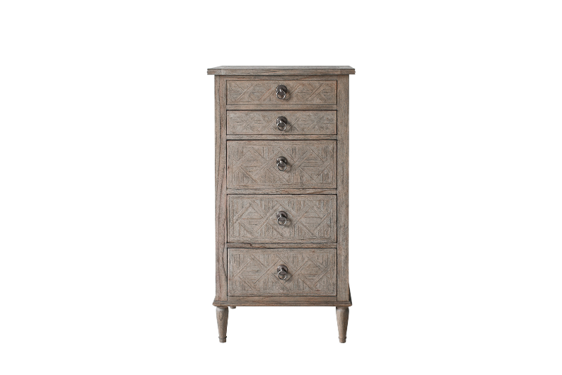 The Gravera 5 Drawer Tall Chest of Drawers