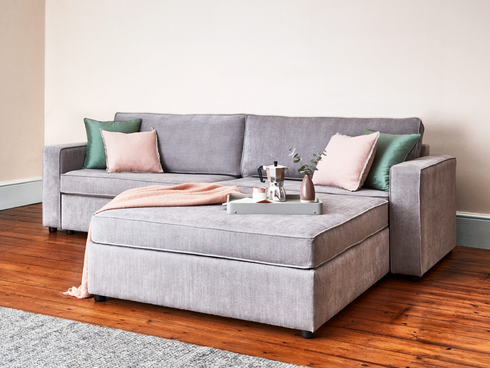 The Westbury 2 Modules Sofa + Ottoman
