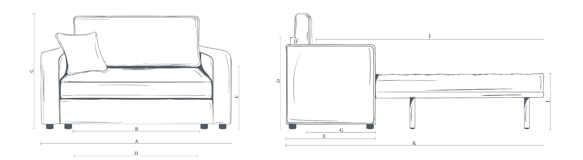 The Westbury 1 Module Sofa Bed